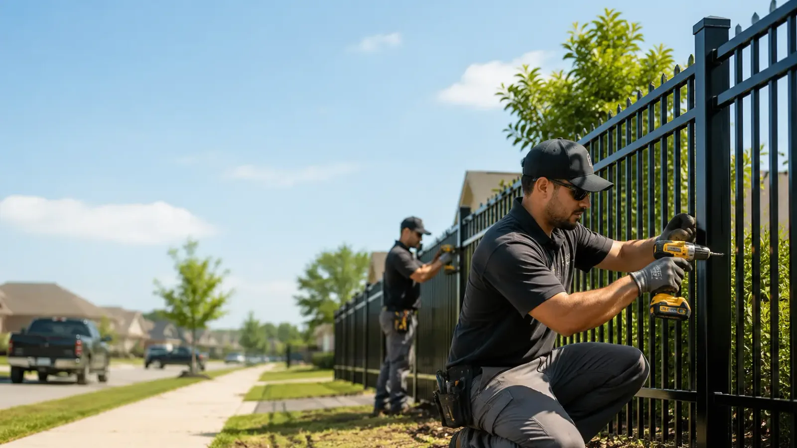 Metal Fence Installation in Mcconnelsville, OH